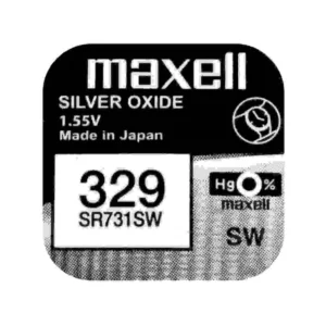 Maxell Silver Oxide 329