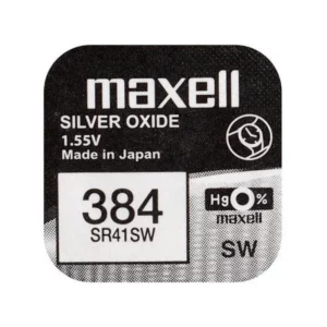 Maxell Silver Oxide 384